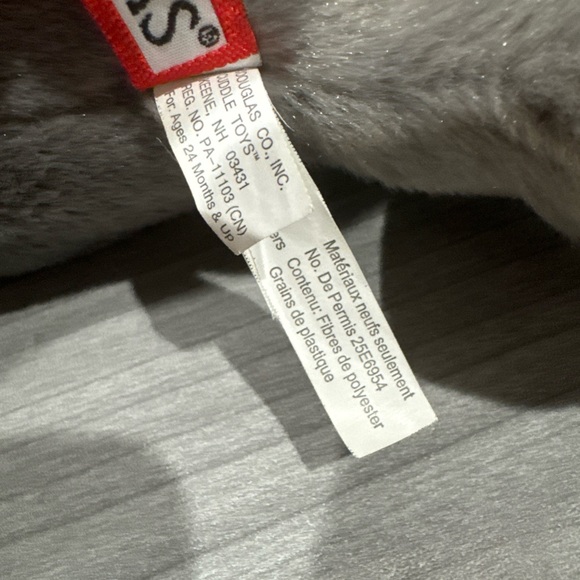 Plush Soft MANATEE Gray Softy 13" Stuffed Animal Douglas Cuddle Toys Sea Mammal - Picture 7 of 7